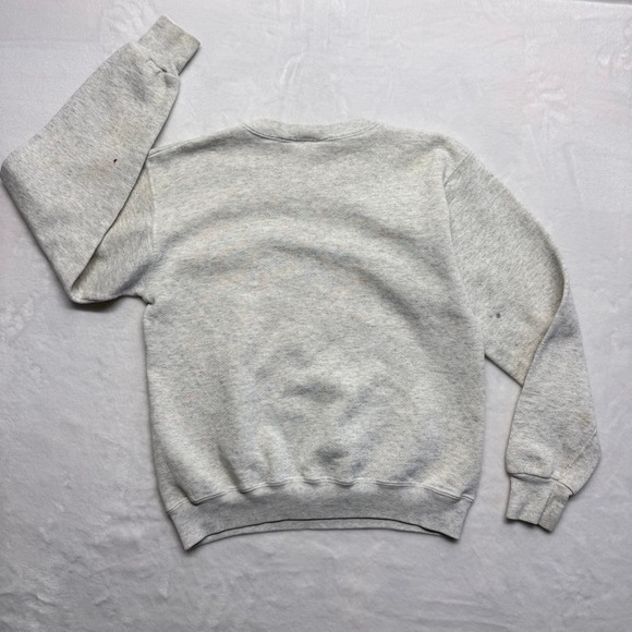 VINTAGE‎ STARTER NEW YORK YANKEES YOUTH L SWEATSHIRT GRAY MLB BASEBALL - Picture 7 of 7